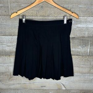 Prince Sportswear vintage black pleated tennis skirt size 10